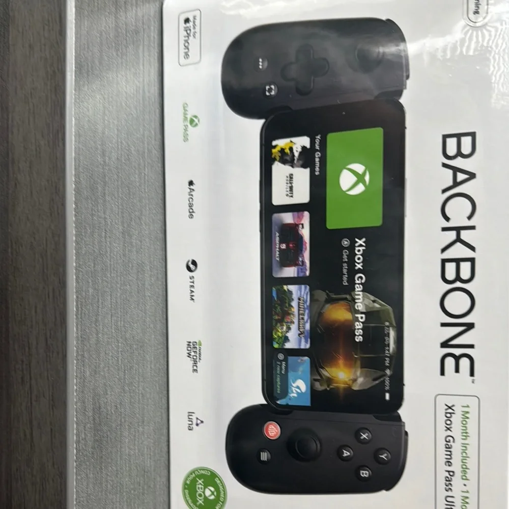 BACKBONE Lightning Xbox Gaming Controller for iPhone Brand New sealed!